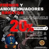 Promoción frenos y amortiguadores IL Garage